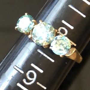 10k Moissanite Ring Size 8